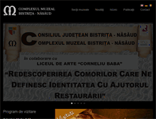 Tablet Screenshot of complexulmuzealbn.ro
